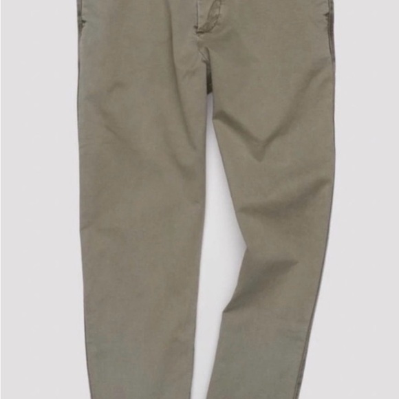Unsubscribed Chino Trim Pant Dusty Olive 0 - Picture 4 of 4